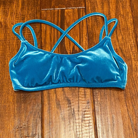 Pink Velvet Bikini Set - Picture 5 of 7